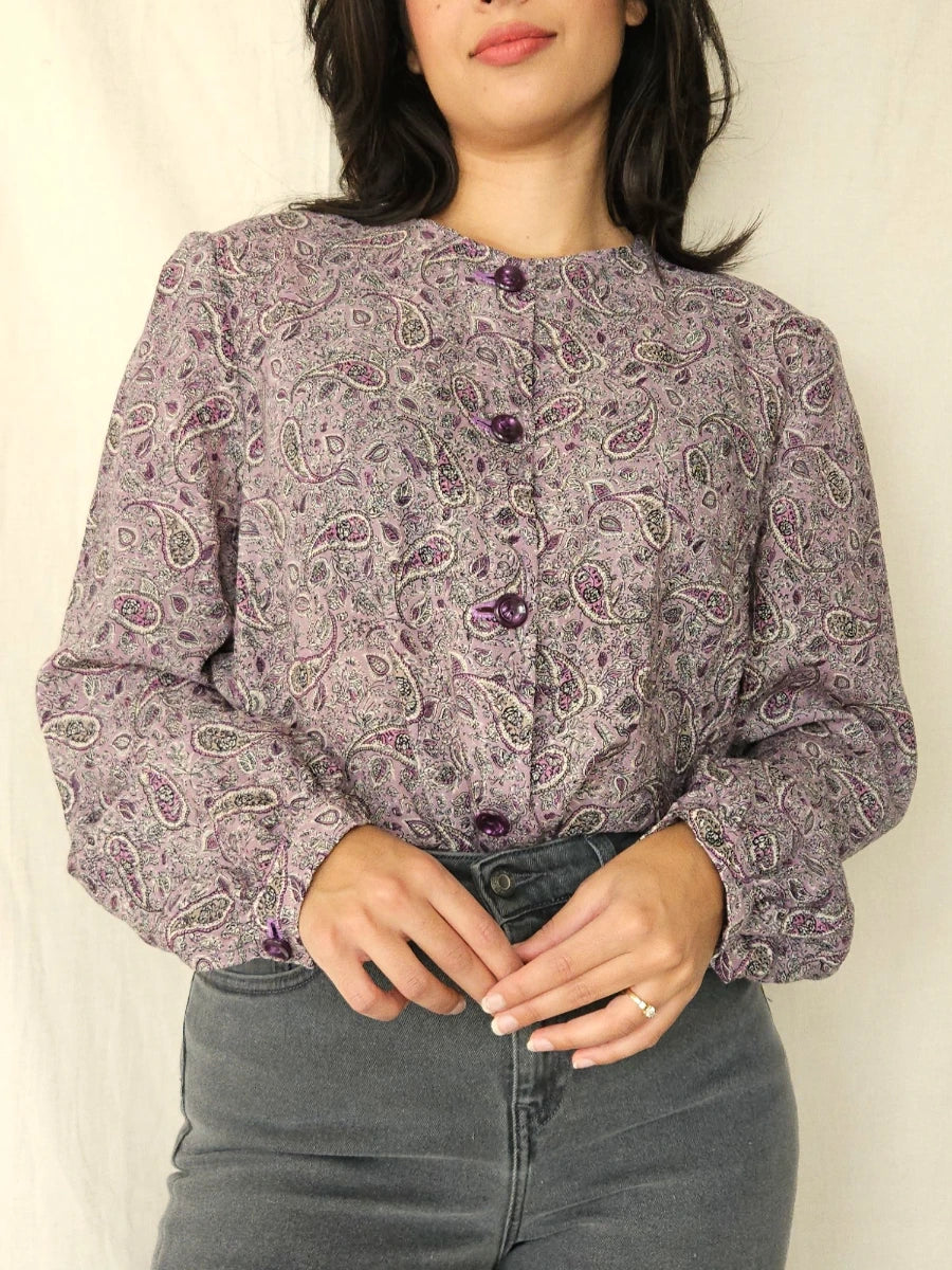 Vintage blouse Paisley Dream | M