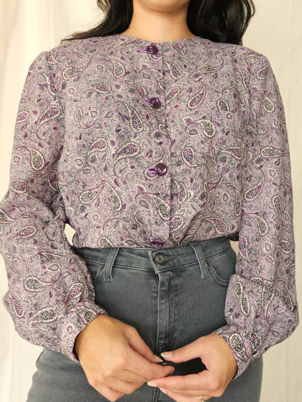 Vintage blouse Paisley Dream | M