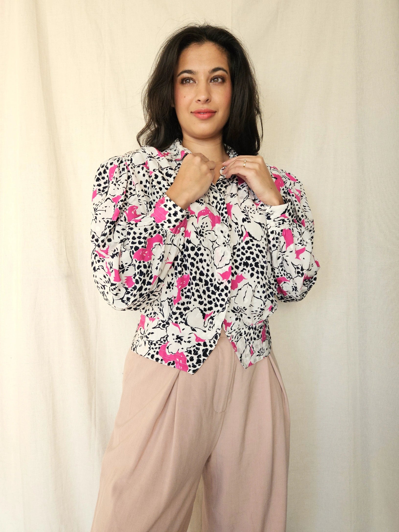 Vintage blouse 80s Dream | M