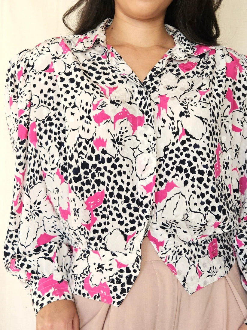 Vintage blouse 80s Dream | M