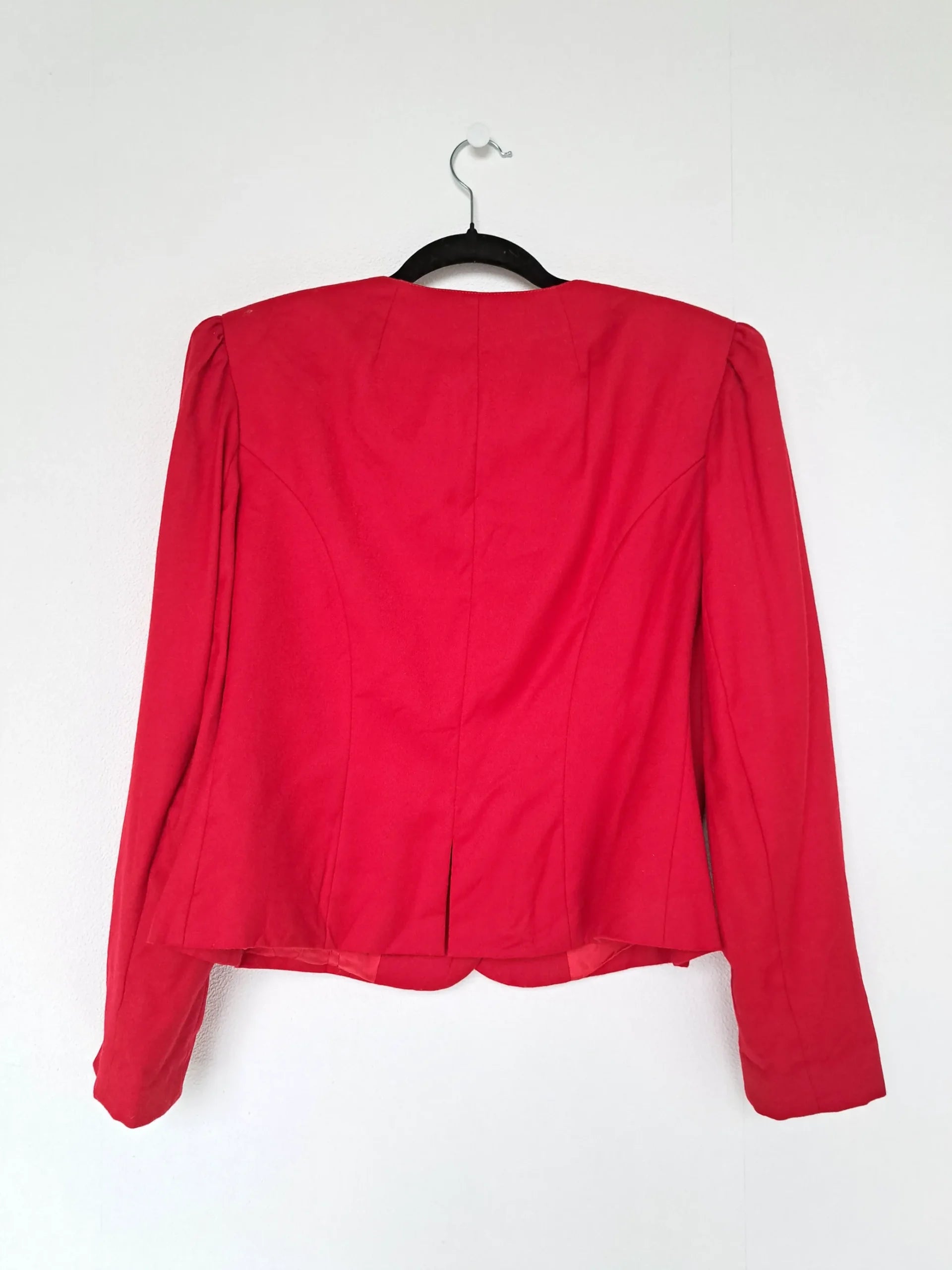 felrood vintage jasje