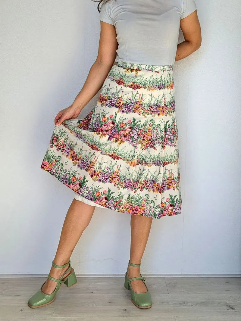 Vintage A-lijn rok | XL