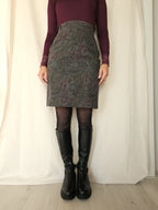 Vintage Rok Blurred Flowers | XS/S