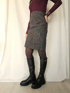 Vintage Rok Blurred Flowers | XS/S