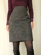Vintage Rok Blurred Flowers | XS/S