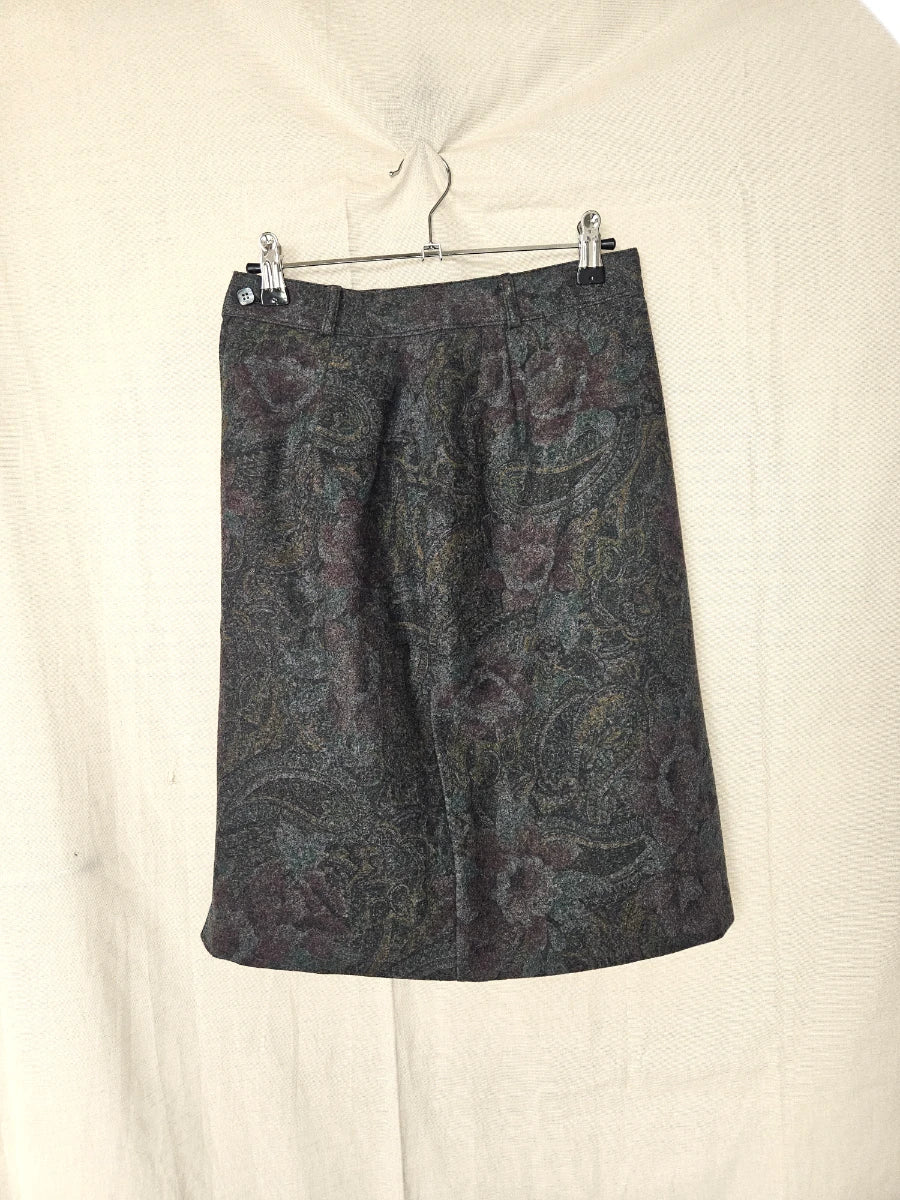 Vintage Rok Blurred Flowers | XS/S