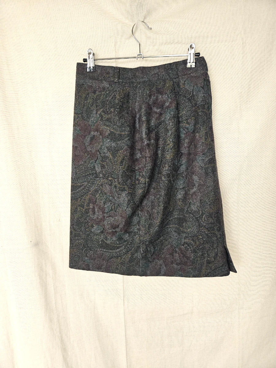 Vintage Rok Blurred Flowers | XS/S