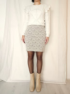 Vintage rok Soft Florals | S