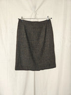 Geruite wollen vintage rok | L (kopie)