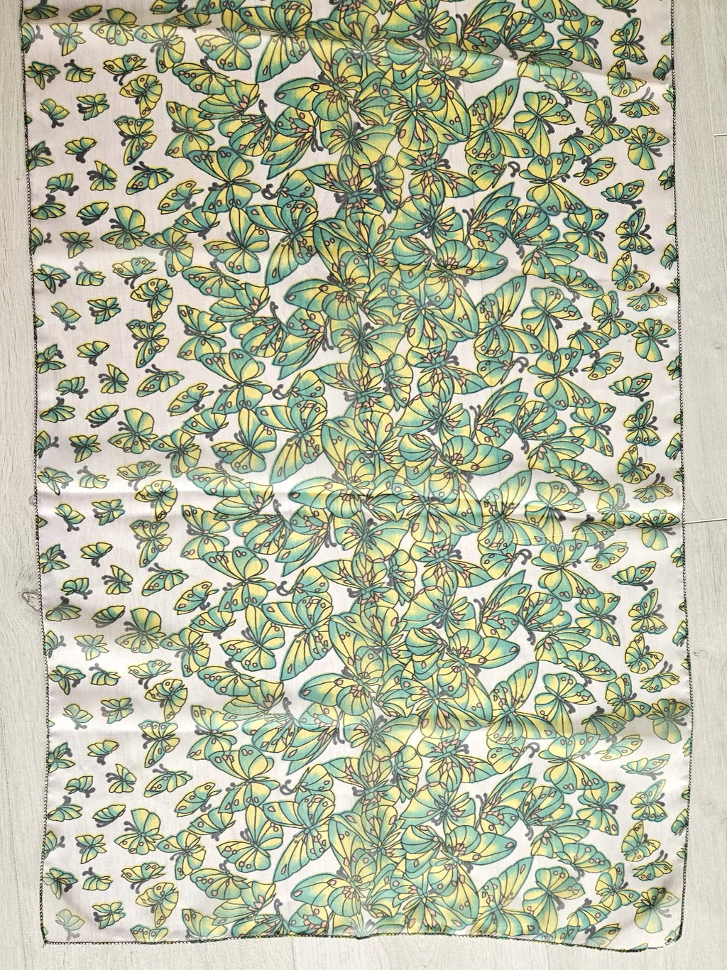 Vintage sjaaltje Butterfly