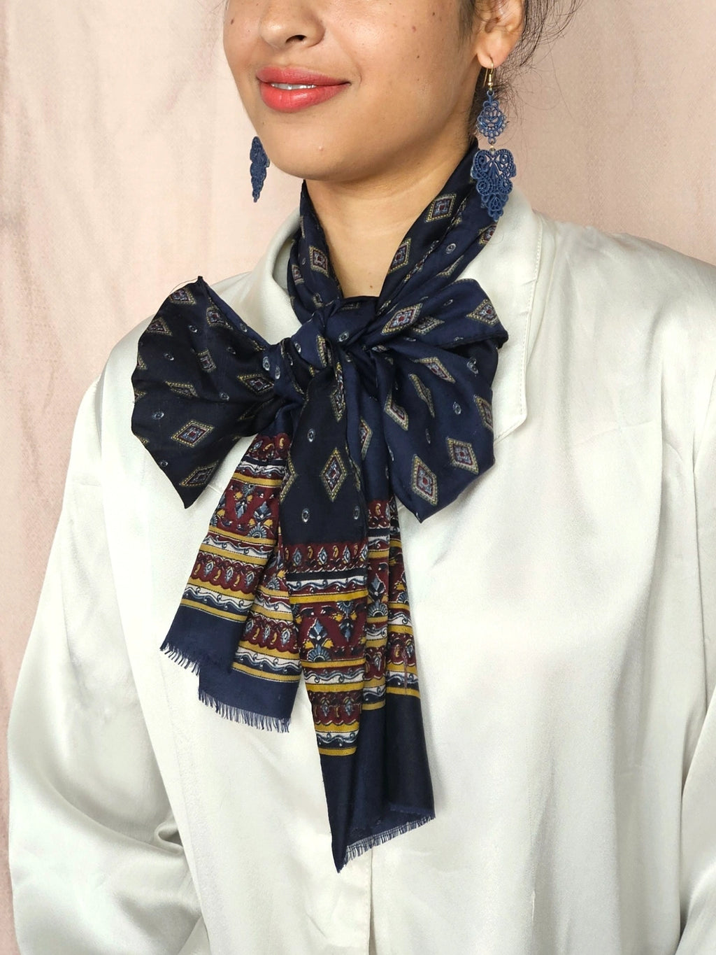 Vintage sjaaltje Blue