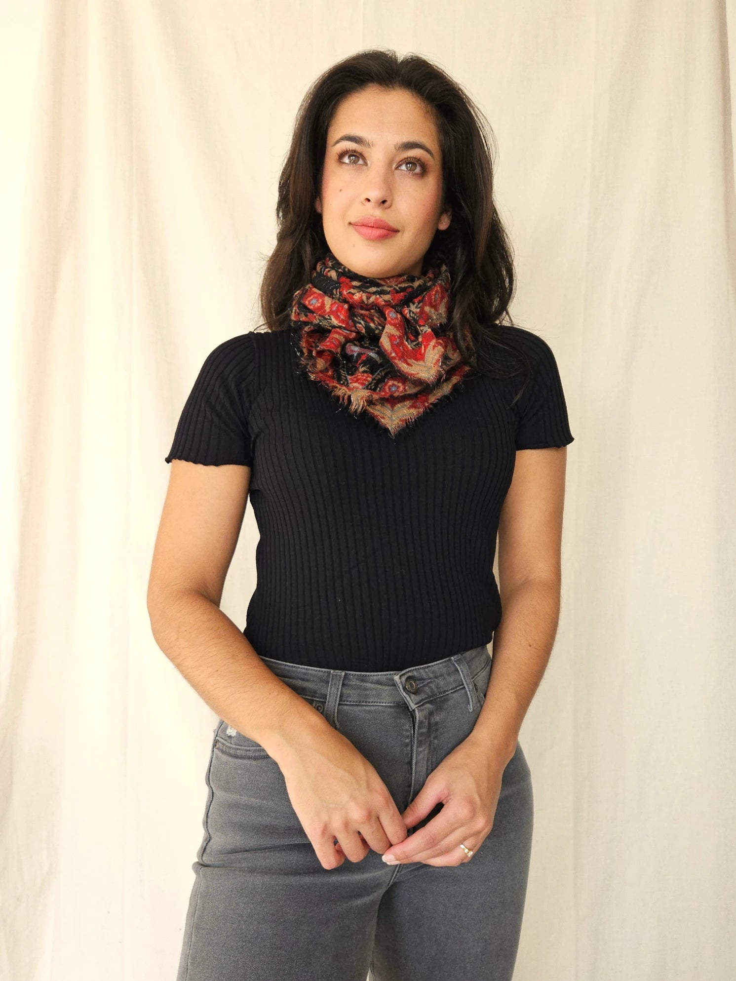 Vintage sjaaltje Blue Birds