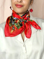 Vintage sjaaltje Rouge