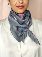 Vintage sjaaltje Silver