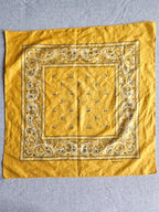 Vintage sjaaltje Yellow Bees