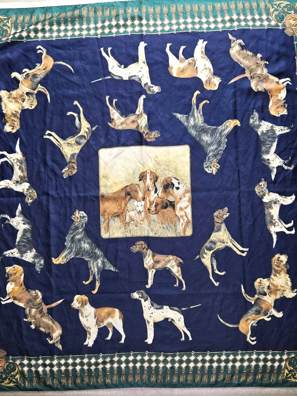 Vintage sjaaltje British