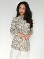 Vintage 70s katoenen jersey | XS