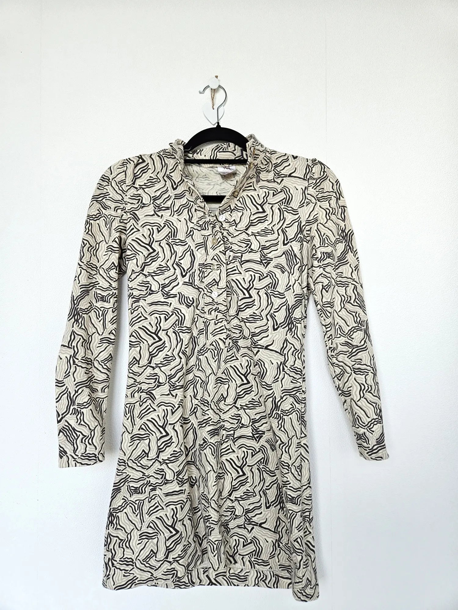 Vintage 70s katoenen jersey | XS