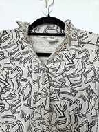 Vintage 70s katoenen jersey | XS