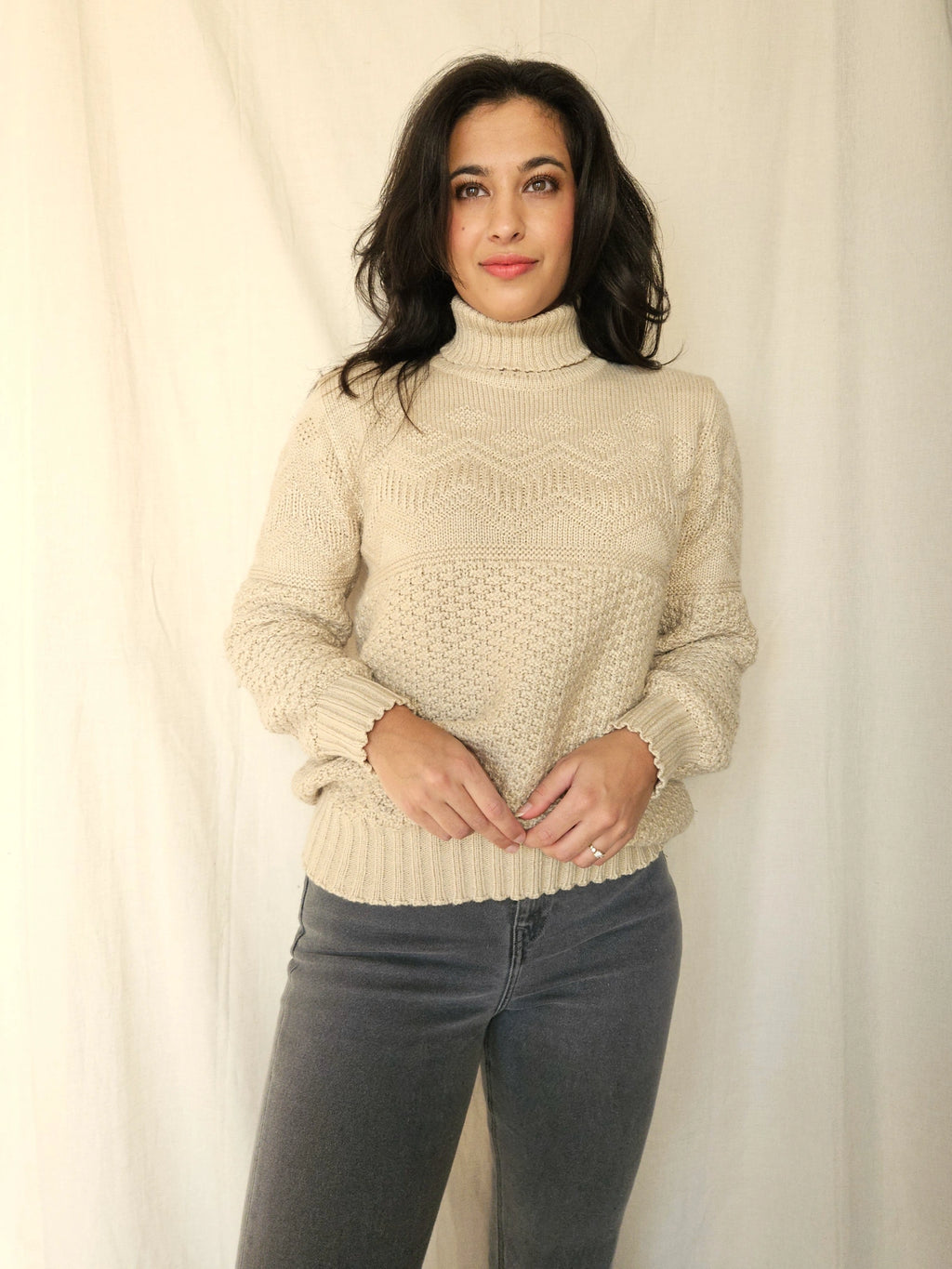 Vintage trui Classic Col | S/M