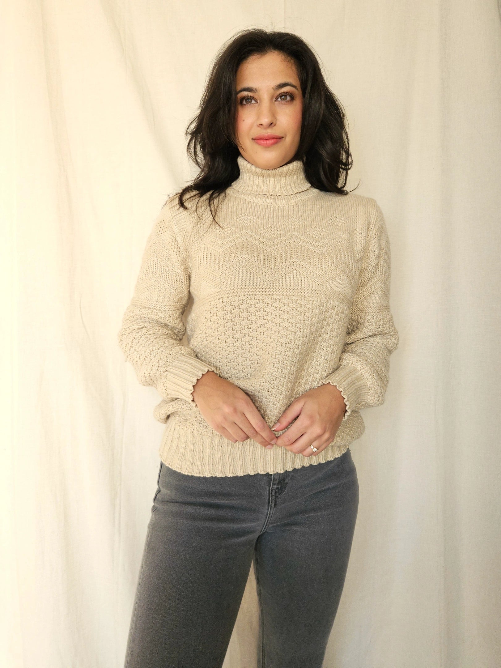 Vintage trui Classic Col | S/M