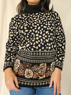 Vintage trui Carpet Diem | M