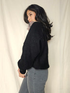 Vintage trui met angora | 3XL