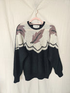 Vintage trui met angora | 3XL