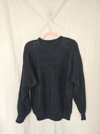 Vintage trui met angora | 3XL