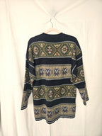 Vintage trui Kaleidoscoop | XXL