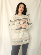 Vintage trui Cozy Days | XL