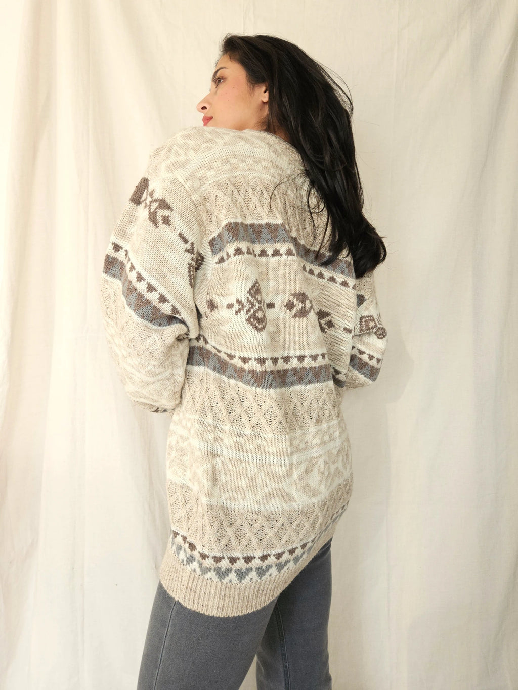 Vintage trui Cozy Days | XL