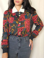 Vintage vestje met knopen | S/M