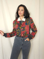 Vintage vestje met knopen | S/M