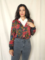 Vintage vestje met knopen | S/M