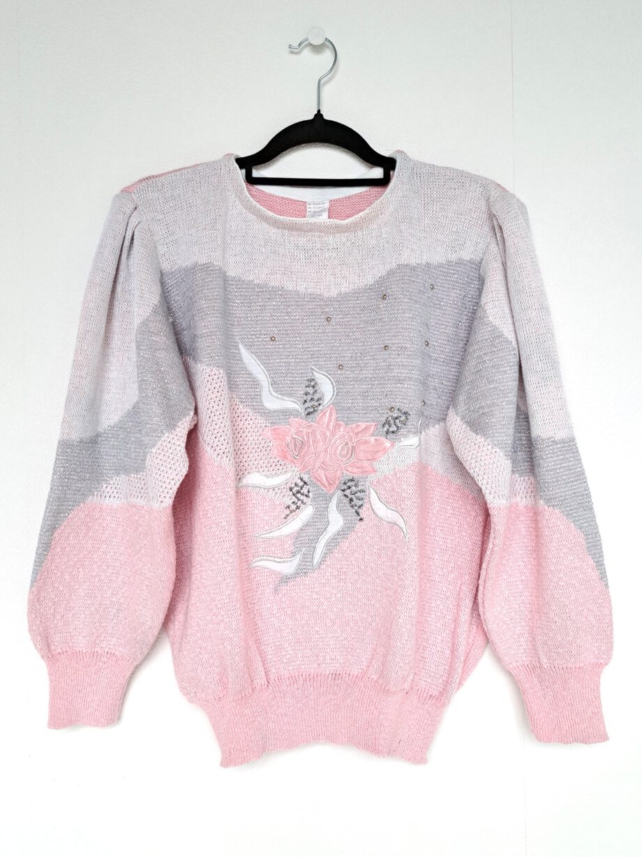 roze jaren 80 trui