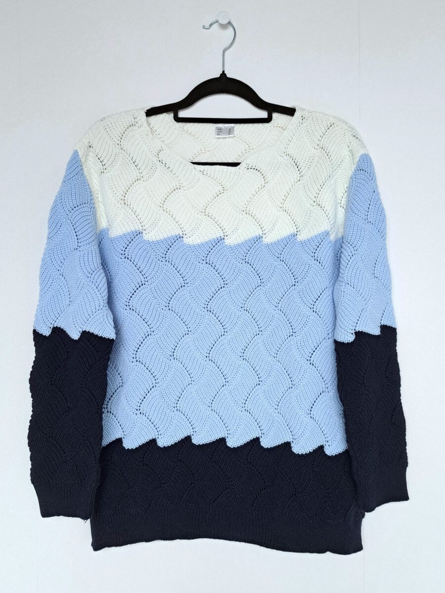 Blauwe trui