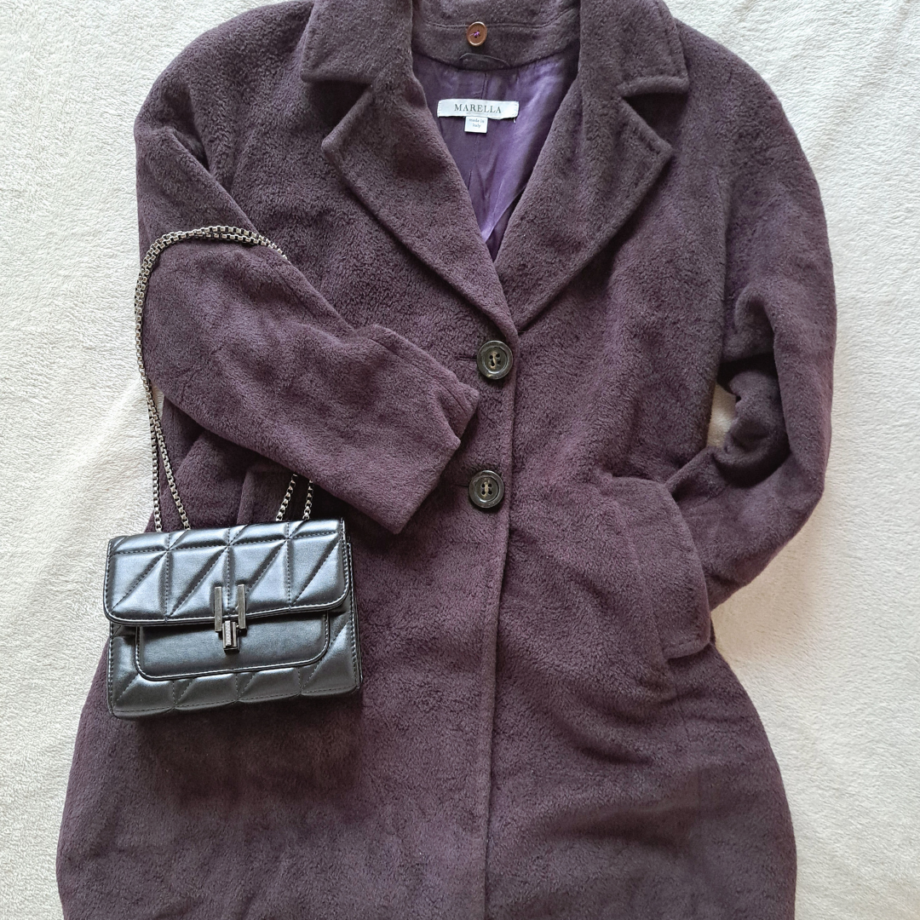 Vintage mantel soft purple | M - Afbeelding 6