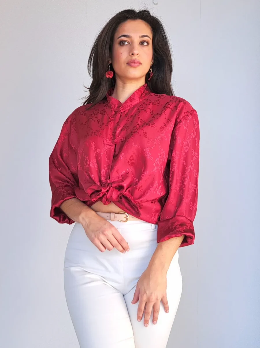 rode vintage blouse
