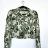 Vintage top 70s green graphics | XS - Afbeelding 4