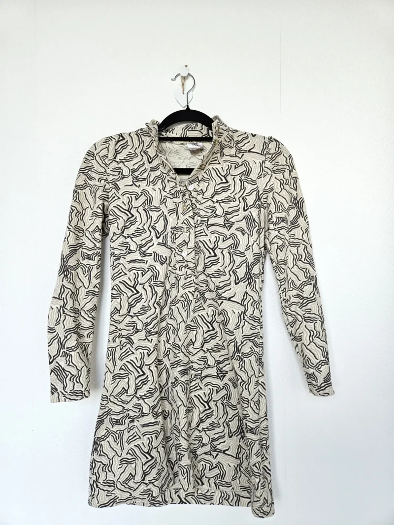 Vintage top 70s tall brown| XS - Afbeelding 3