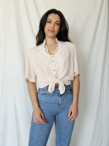 Romantische vintage blouse | L