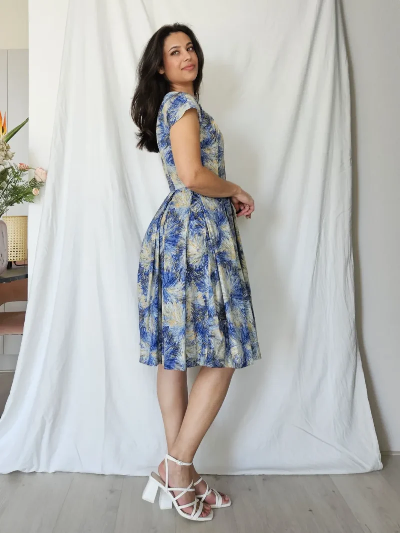 50s zomerjurk van Gogh | S - Afbeelding 2