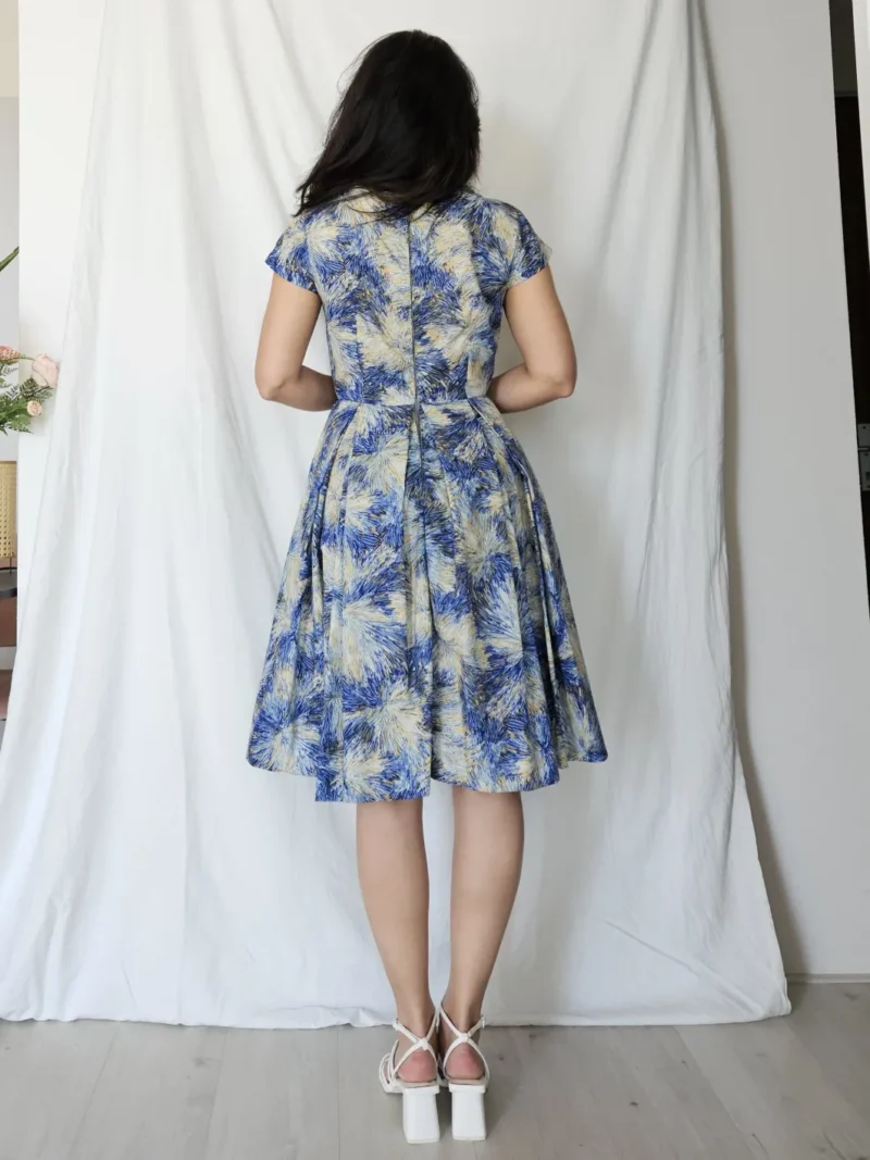 50s zomerjurk van Gogh | S - Afbeelding 4