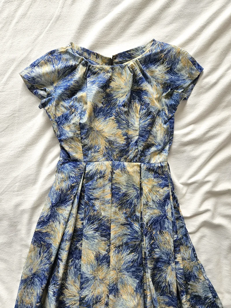 50s zomerjurk van Gogh | S - Afbeelding 6