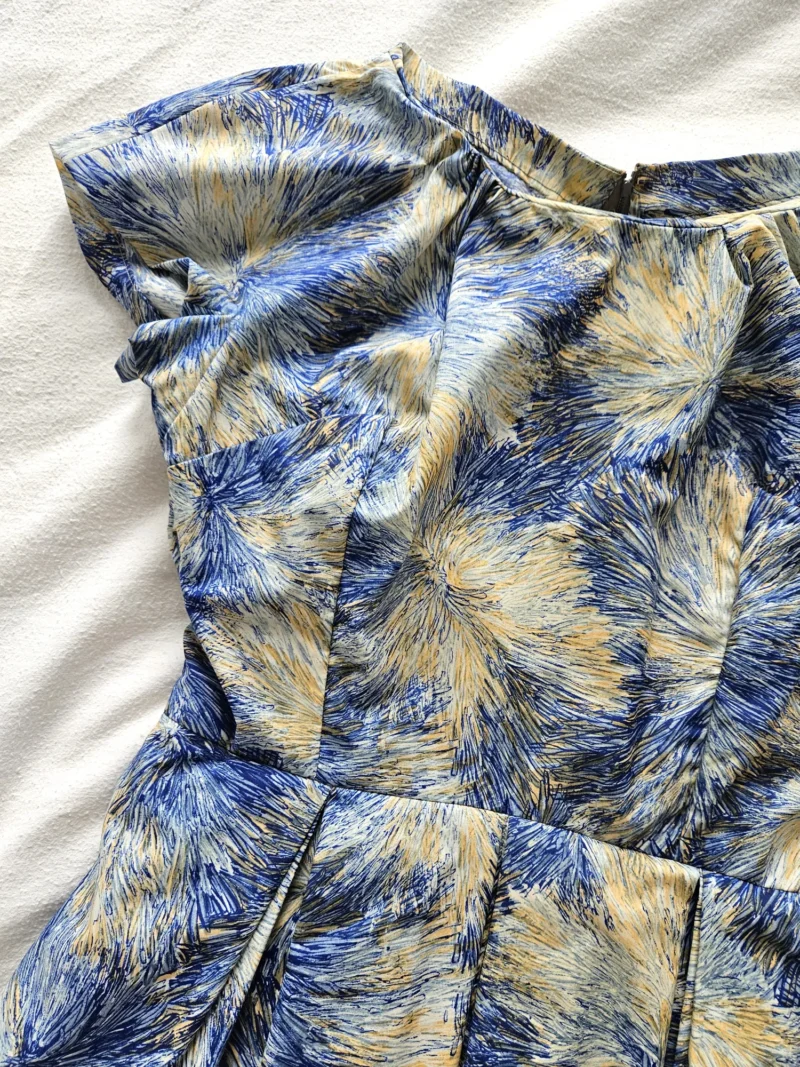 50s zomerjurk van Gogh | S - Afbeelding 7