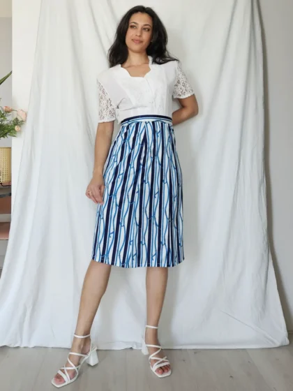 Silky vintage rok | L