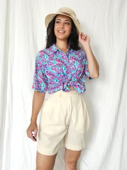 vintage blouse van viscose