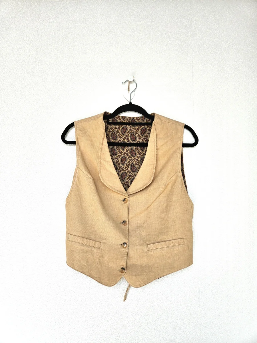 Jaren 70 vintage gilet