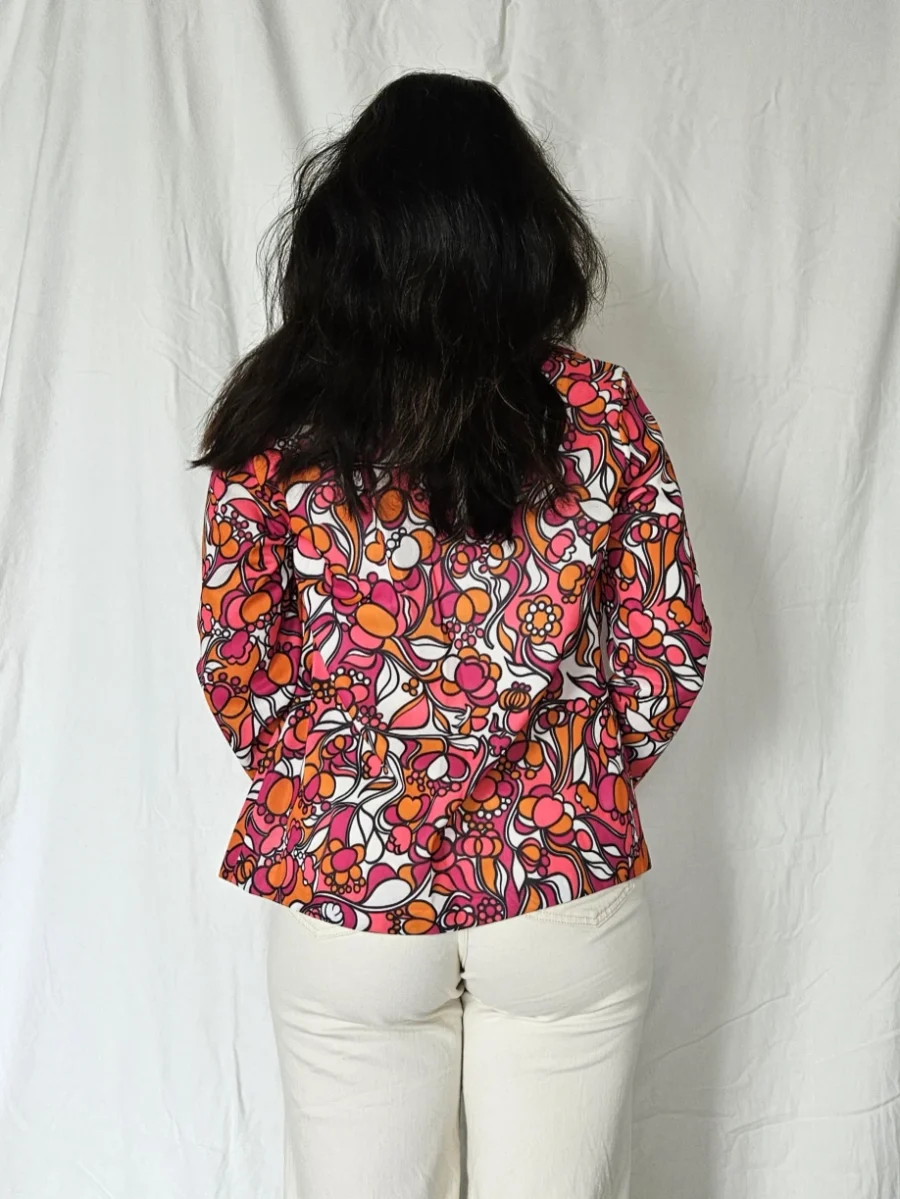60s retro vintage jasje | M - Afbeelding 4